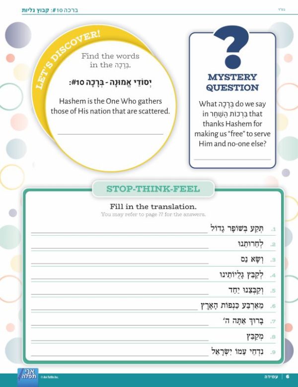Amidah - Shemoneh Esrei - Image 7